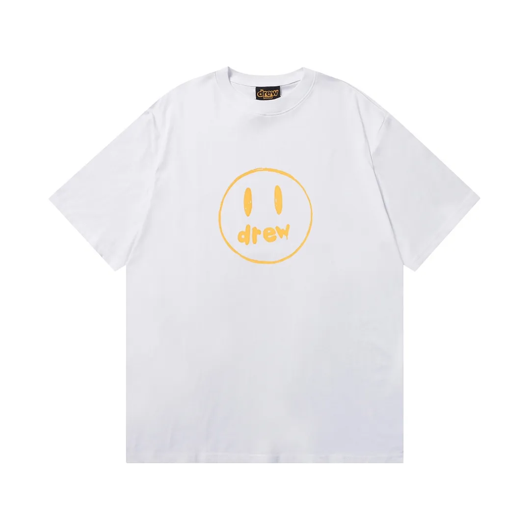 D 010 9 2023SS Same Style drew T g , ！ Quality！！ ， Quality！！ ， ！！ ， ， ， ， ， 。 Sizes：S M L XL ：Black White Royal Blue Red Brown White Orange